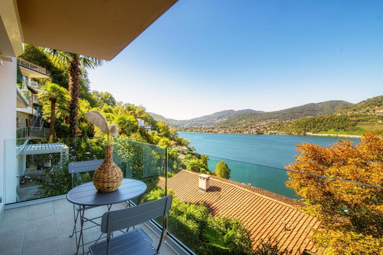 La Palma 1 By Quokka 360 - Modern Panoramic Lake View Flat Montagnola Exterior foto